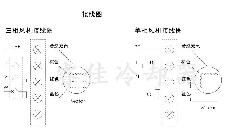 液壓站冷卻器接線圖